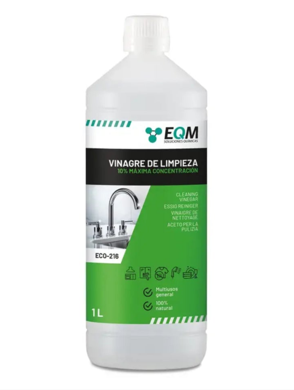 EQM - ECO-216 vinagre concentrado limpieza 1 litro