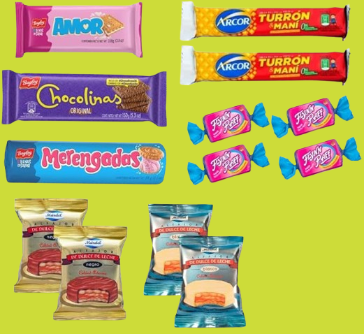 Golosinas y dulces