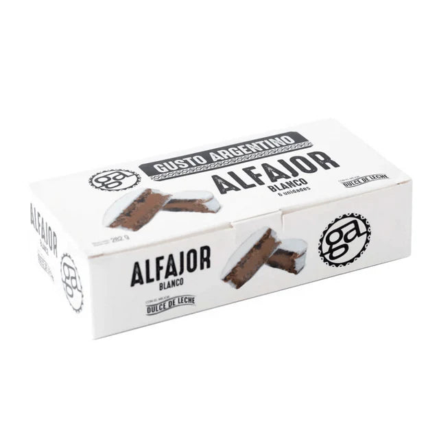 Alfajores Gusto Argentino Merengue Blanco 6 Uds - Clásico Argentino | Receta Casera