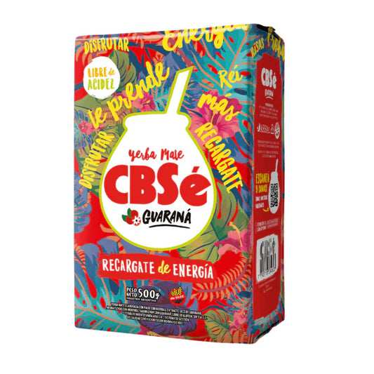 CBSe Guaraná Yerba Mate 500gr - Sabor Tropical | Extra Energizante