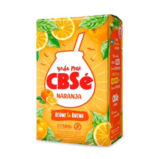 CBSe Naranja Yerba Mate 500gr - Sabor Cítrico | Refrescante Natural