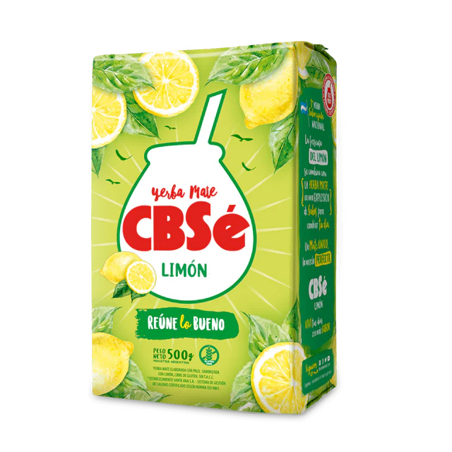 CBSe Limón Yerba Mate 500gr - Sabor Ácido | Ultra Refrescante