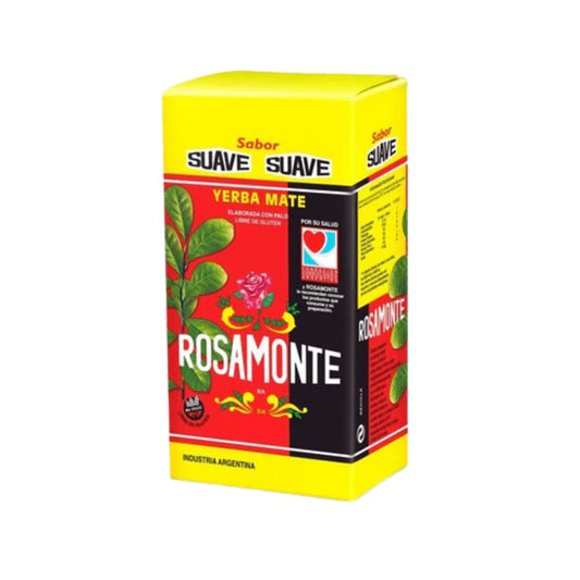 Rosamonte Yerba Mate Suave 1kg - Argentina Delicada | Sabor Equilibrado