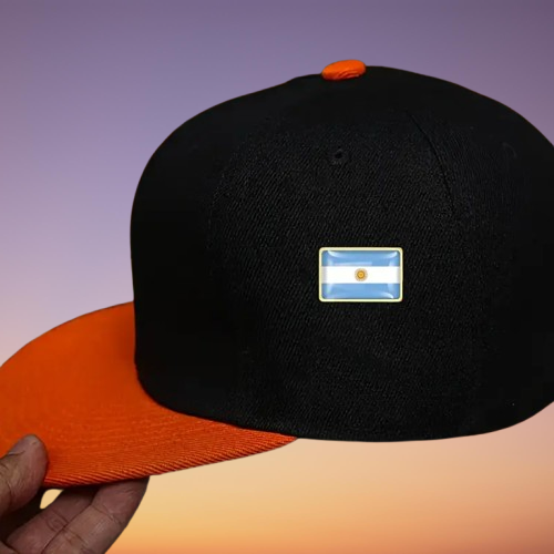 PIN de la Bandera de Argentina para gorras o mochilas