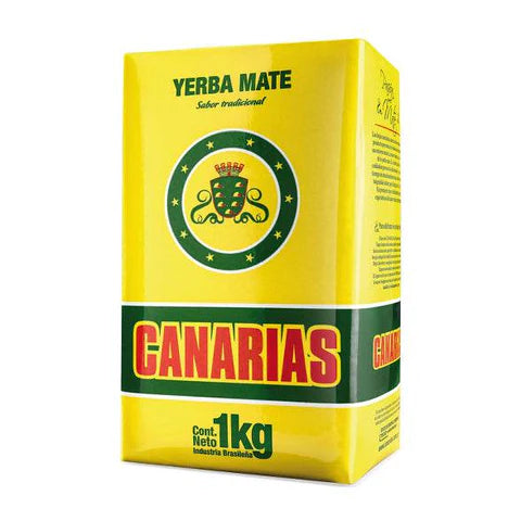 Canarias Tradicional Yerba Mate 1kg - Uruguaya Auténtica | Sabor Intenso
