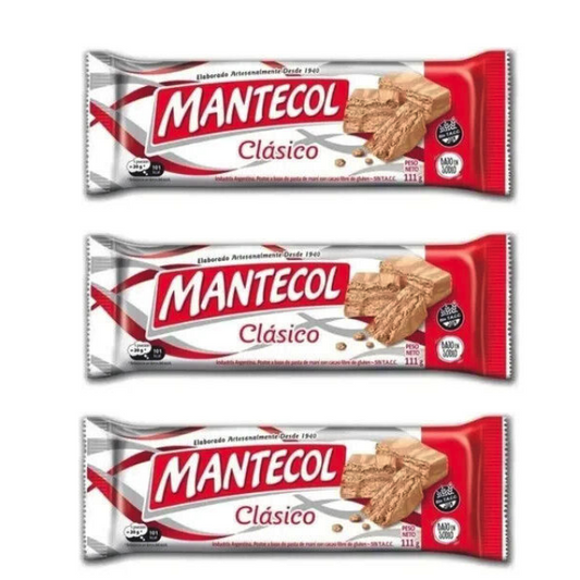 Mantecol  CLÁSICO de Maní 111gr OFERTA x 3 unidades