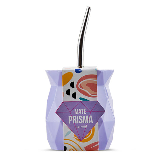 Mate Prisma Marwal con Bombilla Autolimpiante